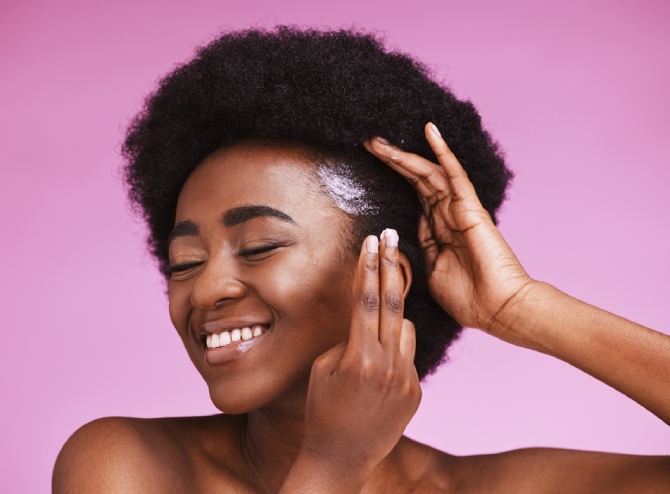 crème pour cheveux