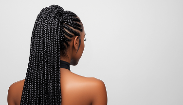 Cheveux longs tressés